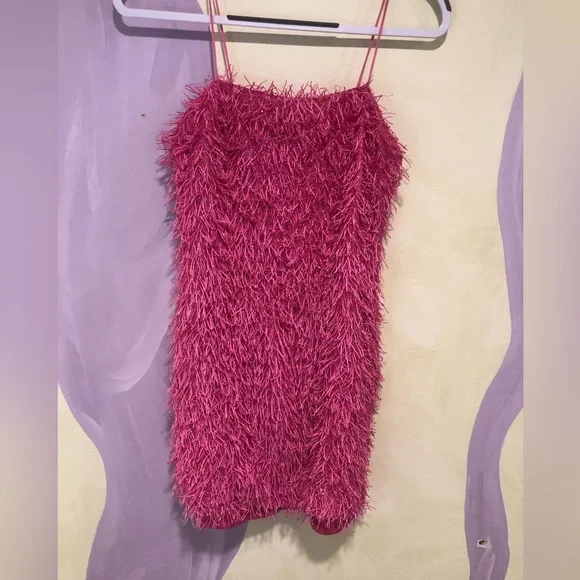 barbie bodycon dress forever 21 Forever 21 BARBIE Pink Metallic Bodycon Mini Dress Size Medium